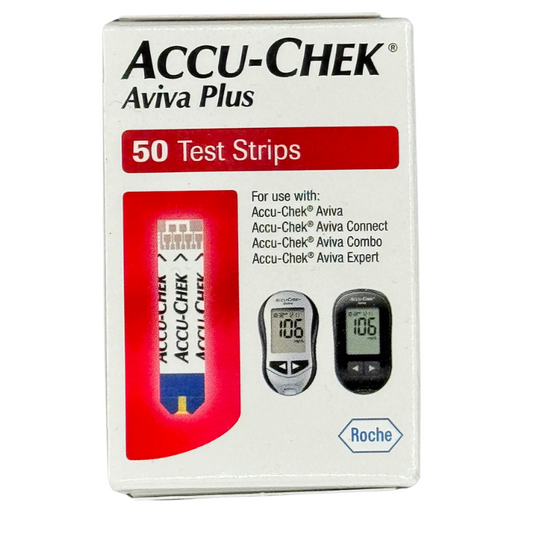 Accu-Chek Aviva Plus Test Strips – 50 Count