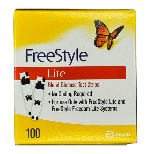 Freestyle Lite 100 Count Test Strips