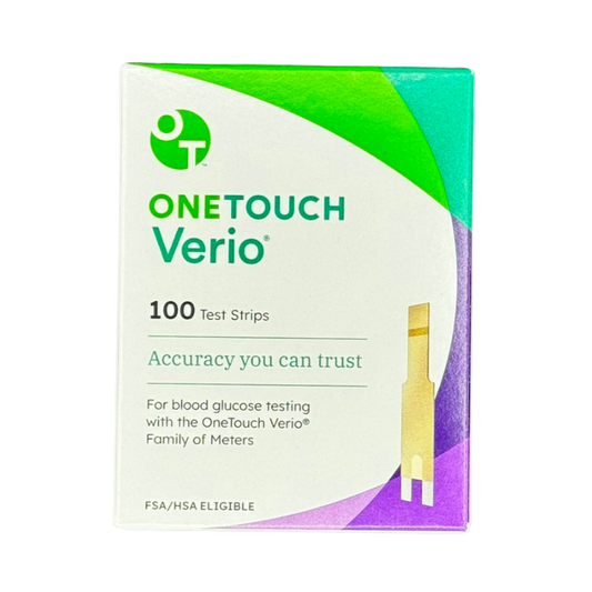 OneTouch Verio Test Strips – 100 Count